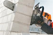 Concrete saw: GS461 designed along principles of a chainsaw to cut up to 40cm deep - image: Stihl